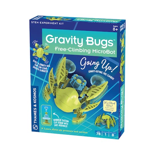 Thames &#x26; Kosmos Gravity Bugs&#x2122; Free-Climbing MicroBot